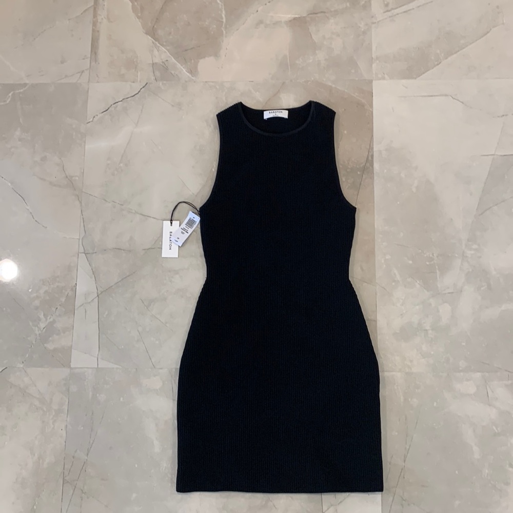 Aritzia Babaton Black Dress S/P